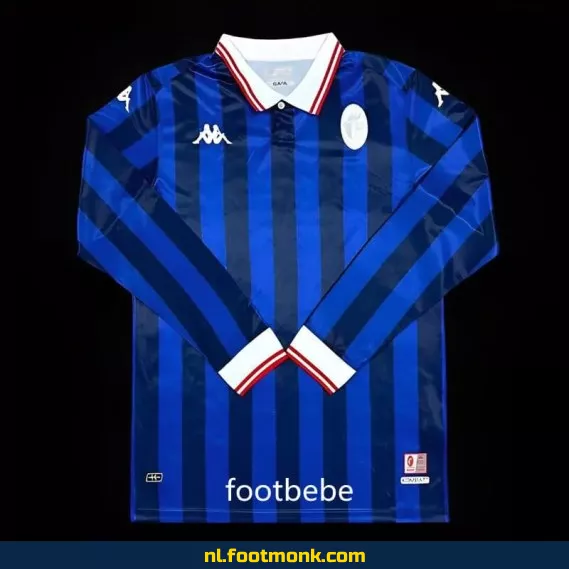 Officieel SSC Bari Voetbalshirt 2024-2025 – Lange Mouwen Blauw – Koop Nu | Authentiek Voetbalshirt voor Supporters