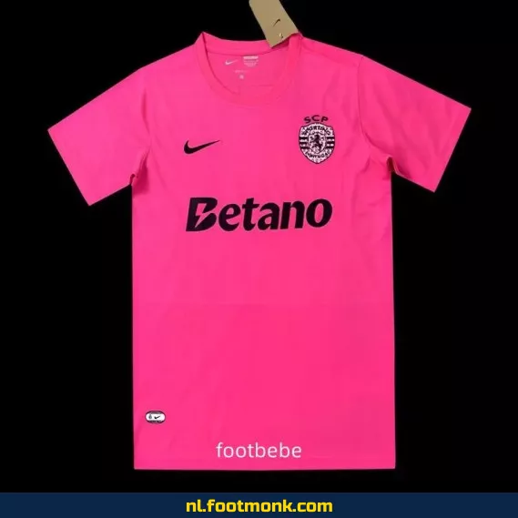 Sporting CP Roze Voetbalshirt 2024-2025 | Officieel Voetbaltenue | Fanwear | Dames & Heren