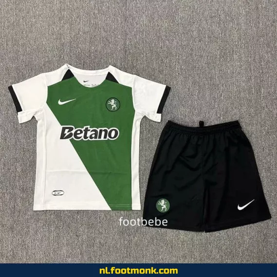Sporting CP Kinder Voetbalshirt 2024-2025 – 100 Jaar Speciale Editie | Officieel Voetbalshirt | Fanwear voor Kinderen