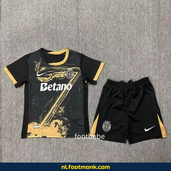 Sporting CP Derde Voetbalshirt Kinderen 2024-2025 – Officieel Voetbalshirt | Fanwear | Aanbieding