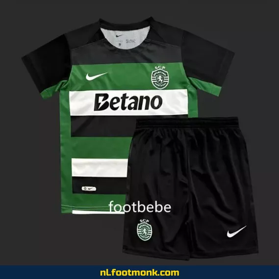 Sporting CP Kinder Voetbalshirt 2024-2025 Thuistenue – Officieel Voetbaltenue voor Kinderen
