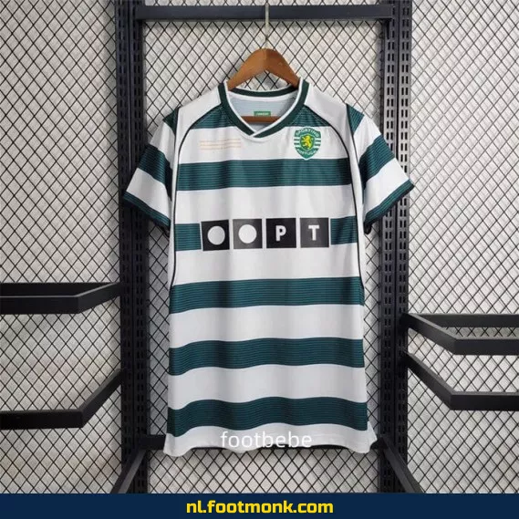 Sporting CP Vintage Thuisshirt 2001-2003 – Officieel Retro Voetbalshirt – Limited Edition