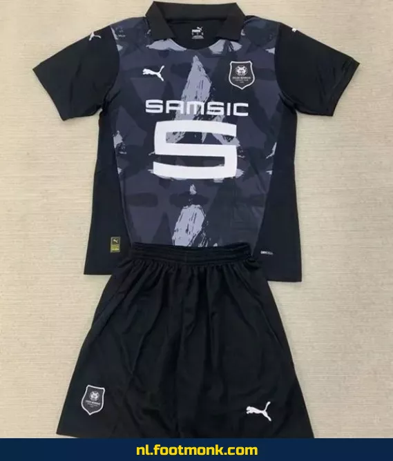 Officieel Stade Rennais Derde Voetbalshirt Kinderen 2024-2025 | Voetbalshirt Kopen | Origineel Voetbalshirt
