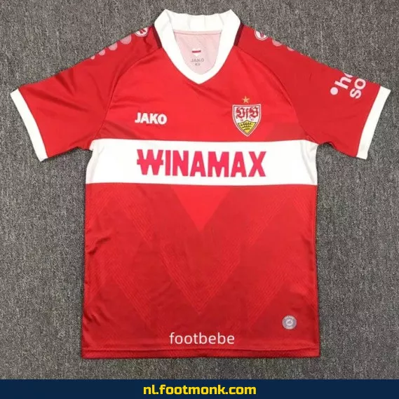 Stuttgart 2024-2025 uit shirt rood - Officieel voetbalshirt | Voetbalshirts heren/dames | Fanwear aanbieding