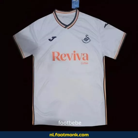 Officieel Swansea City Thuisshirt 2024-2025 - Wit Voetbalshirt | Heren & Dames | Fanwear | Aanbieding