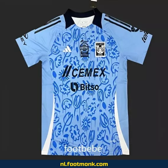Officieel Tigres UANL Voetbalshirt 2024-2025 - Blauw - Koop Nu | Fanwear | Aanbieding