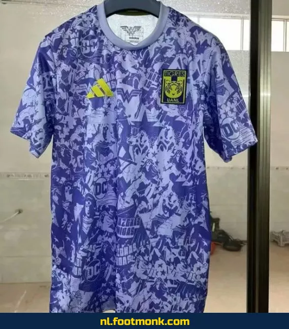 Officieel Tigres UANL Voetbalshirt 2025-2026 – Exclusieve Editie | Voetbalshirt Dames/Heren/Kinderen | Origineel, Personaliseerbaar & Aanbieding