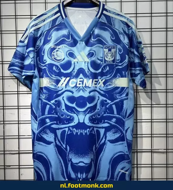 UANL Tigres Uit-shirt 2025/2026 | Officieel Voetbalshirt | Voetbalshirt Dames/Heren | Fanwear | Origineel Voetbalshirt