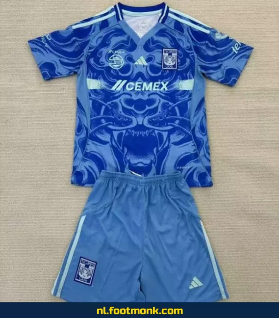 Tigres UANL Uit Thuisshirt voor Kinderen 2025-2026 | Officieel Voetbalshirt | Koop Nu