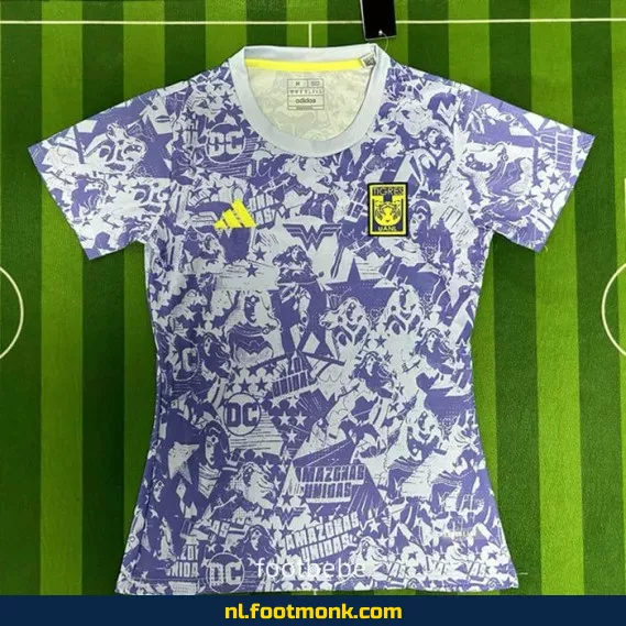 Tigres UANL Dames Voetbalshirt 2025-2026 – Exclusieve Editie | Officieel Voetbalshirt | Fanwear