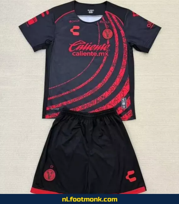Tijuana Kinder Voetbalshirt 2025/2026 Thuistenue – Officieel Voetbaltenue voor Kinderen