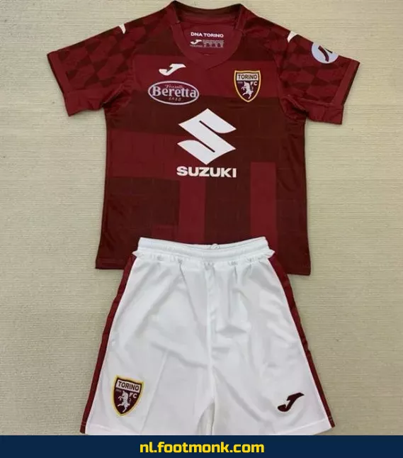 Torino Thuisshirt Kinderen 2024-2025 | Officieel Voetbalshirt | Personaliseerbaar