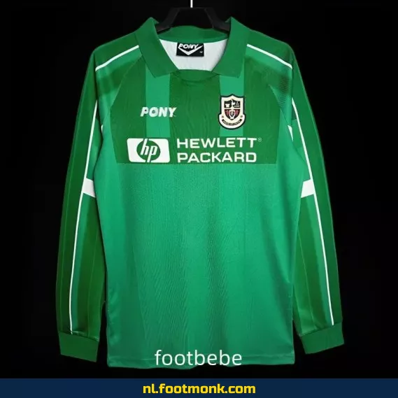 Tottenham Hotspur vintage keeperstrui 1997-1999 – origineel voetbalshirt met lange mouwen – retro voetbalshirts aanbieding