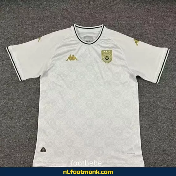 Tunesië Voetbalshirt 2025-2026 Wit – Officieel Thuistenue | Voetbalshirts Dames & Heren | Personaliseerbaar