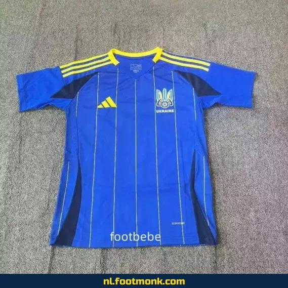 Voetbalshirt Maillot Oekraïne 2024 2025 Blauw - Officieel en Goedkoop!