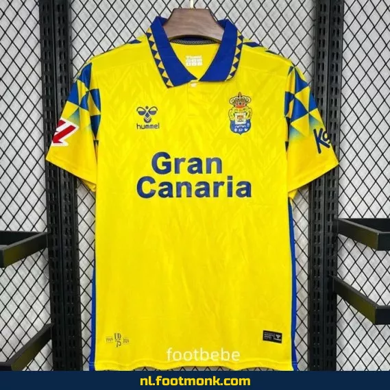 Officieel UD Las Palmas Thuisshirt 2024-2025 | Voetbalshirt Dames/Heren | Origineel Voetbaltenue | Fanwear Aanbieding