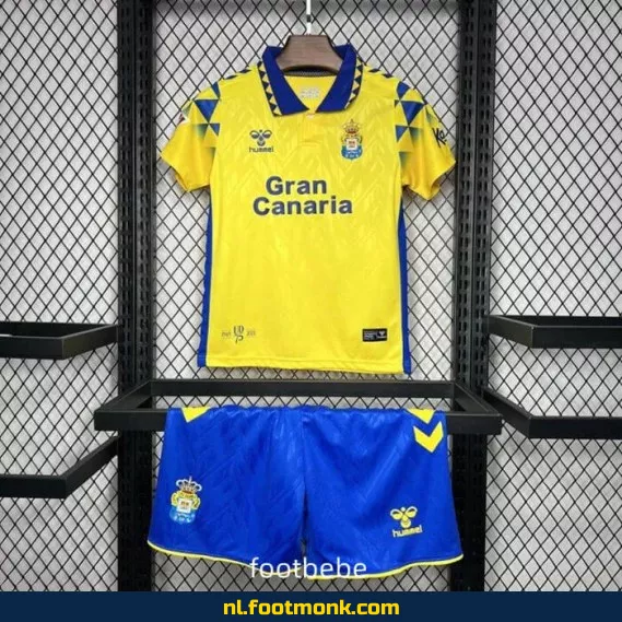 UD Las Palmas Thuisshirt Kinderen 2024-2025 – Officieel Voetbalshirt | Origineel, Personaliseerbaar | Koop Nu Online