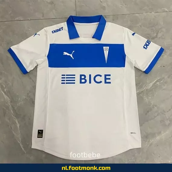 Universidad Catolica Thuisshirt 2025-2026 Wit – Officieel Voetbalshirt | Origineel, Customizen, Aanbiedingen