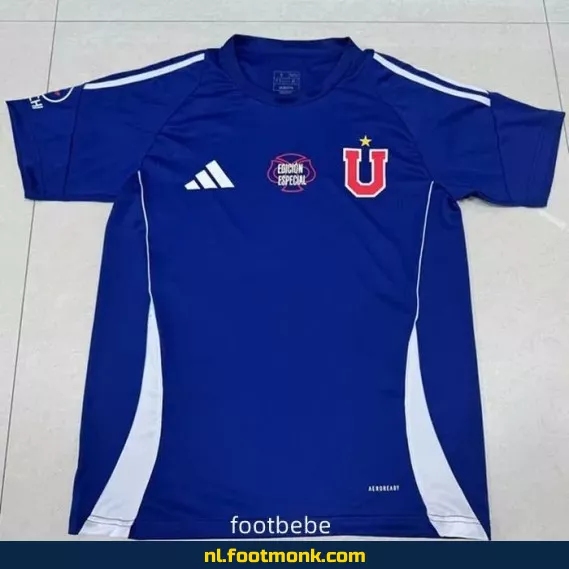 Universidad de Chile Voetbalshirt 2025-2026 – Blauw | Officieel Voetbaltenue | Fanwear Aanbieding