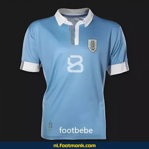 Uruguay 2024 Thuistenue Blauw Voetbalshirt – Officieel Voetbaltenue | Dames & Heren | Aanbieding
