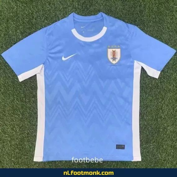 Uruguay Thuisshirt 2025-2026 – Officieel Voetbalshirt | Dames & Heren | Personaliseerbaar