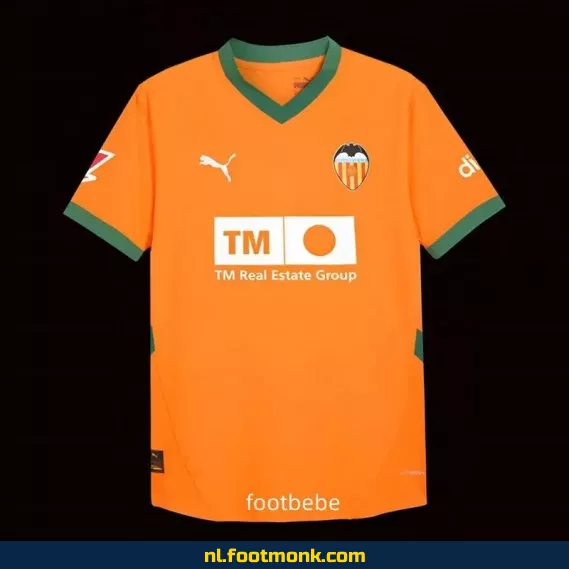 Valencia 2024-2025 Derde Tenue Oranje Voetbalshirt – Officieel Voetbaltenue | Heren, Dames & Kinderen | Origineel, Aanbieding & Personaliseerbaar