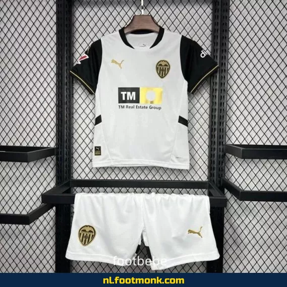 Valencia Thuisshirt Kinderen 2024-2025 | Officieel Voetbalshirt | Voetbalshirt Kopen