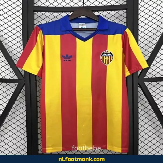 Valencia Vintage Voetbalshirt 1980-1982 Thuis – Origineel Retro Voetbalshirt