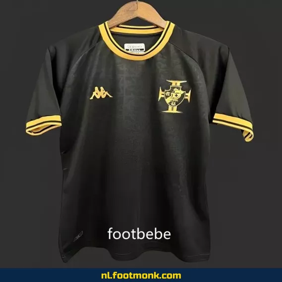 Vasco da Gama 2023-2024 Zwart Trainingsshirt – Officieel Voetbalshirt | Voetbalshirts Online Kopen | Fanwear Aanbieding