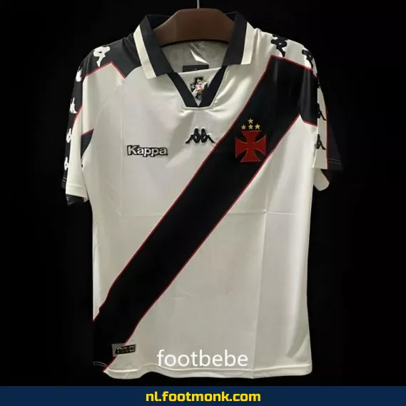 Vintage Vasco da Gama Voetbalshirt 1997-1998 Thuistenue - Officieel Retro Voetbaltenue voor Supporters - Authentiek Voetbalshirt Dames/Heren