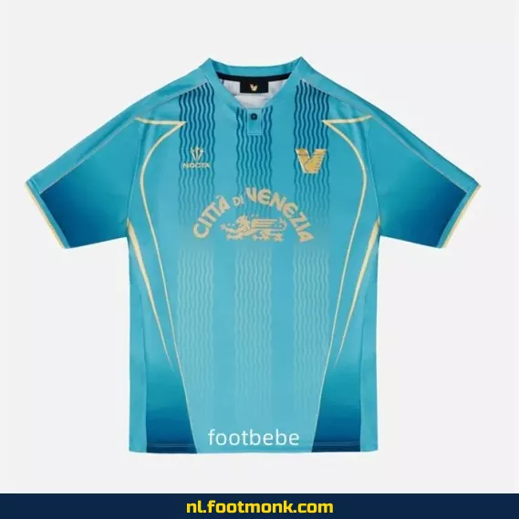 Venezia 2024-2025 Voetbalshirt Blauw – Officieel Voetbalshirt | Kopen Online