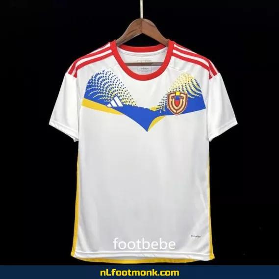 Venezuela 2024 Copa América Wit Voetbalshirt – Officieel Thuistenue | Voetbalshirts Dames & Heren | Personaliseerbaar | Fanwear Aanbieding