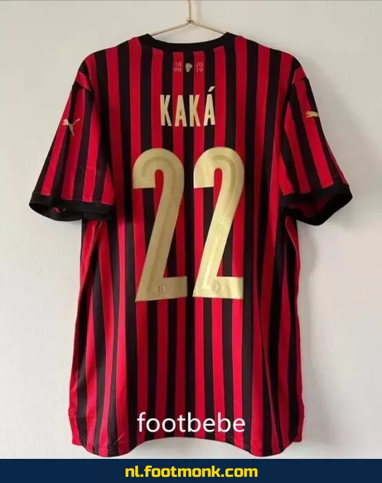 AC Milan Vintage Voetbalshirt 2019 - Thuis Tenue 120 Jaar - Officieel Retro Voetbalshirt voor Mannen en Vrouwen