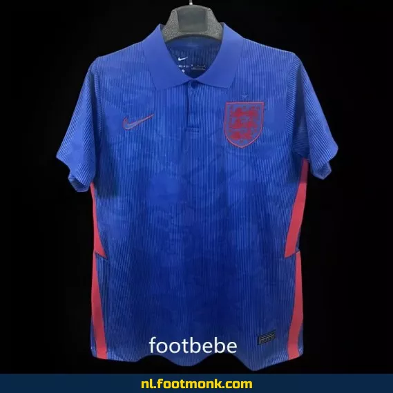 Engeland Vintage Voetbalshirt 2020 - Blauw Uit Tenue | Officieel Retro Voetbalshirt