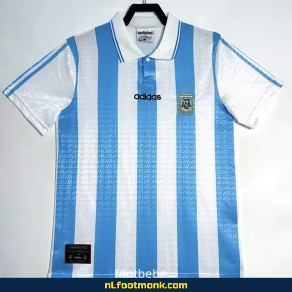 Retro Argentijns Voetbalshirt 1994 - Thuis - Vintage Voetbalshirt