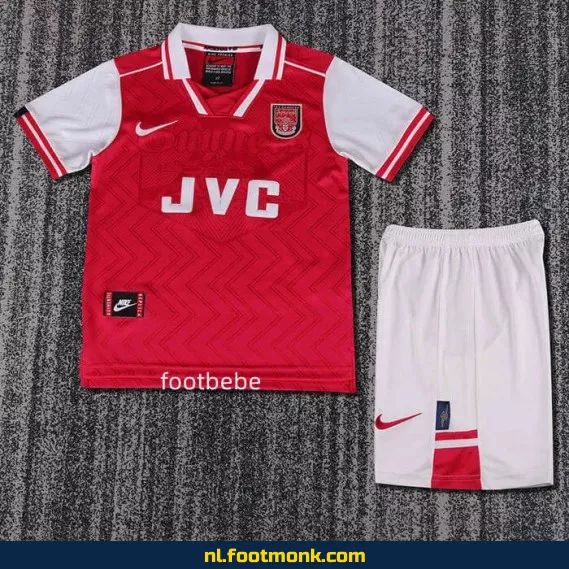 Retro Arsenal Voetbalshirt Kinderen - Vintage Thuis Shirt 1996-1997 | Officieel Voetbalshirt | Voetbalshirt Kopen