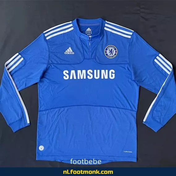 Retro Chelsea Voetbalshirt 2009-2010 Thuis – Lange Mouwen – Officieel Vintage Voetbalshirt