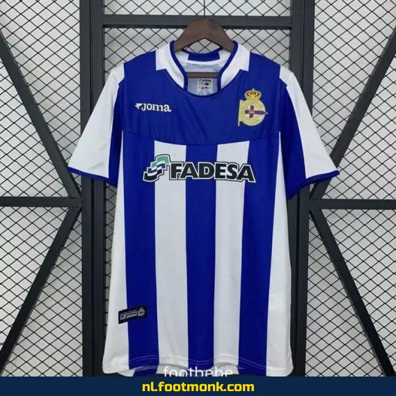 Retro Voetbalshirt Deportivo La Coruña Thuis 2003-2004 – Origineel Vintage Voetbalshirt