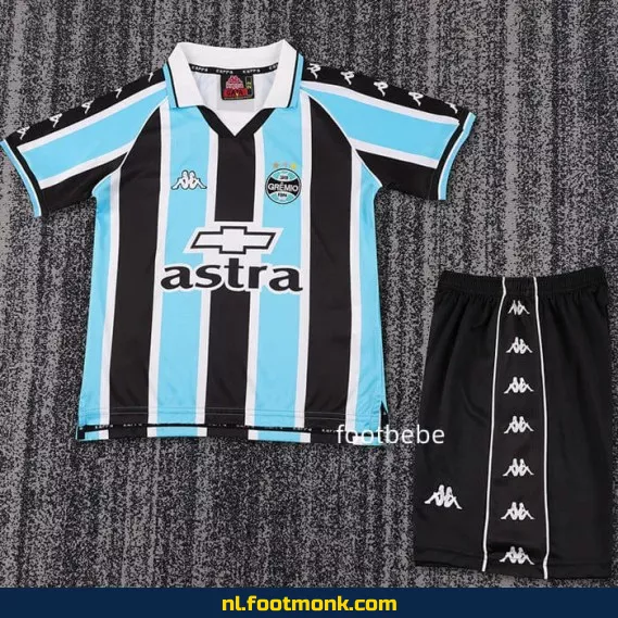 Retro Gremio Voetbalshirt Kinderen 2000 Thuistenue - Vintage Voetbal Fanwear