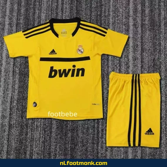 Origineel Real Madrid Vintage Keepersshirt voor Kinderen (2011-2012) – Voetbalshirt Kopen | Retro Voetbalshirts | Officiële Voetbalshirts