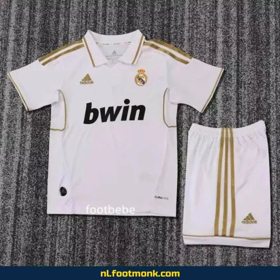 Origineel Real Madrid Vintage Voetbalshirt Kinderen - Thuis 2011/2012 - Retro Voetbalshirt Kopen
