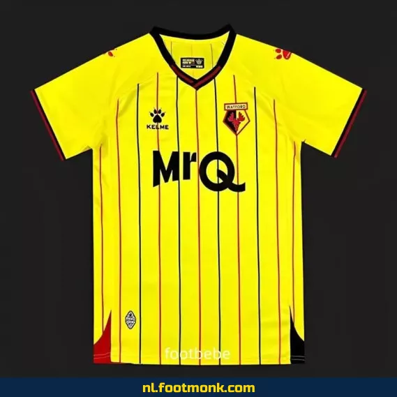 Watford Thuisshirt 2024-2025 Geel – Officieel Voetbalshirt | Voetbalshirts Dames/Heren/Kinderen | Aanbieding