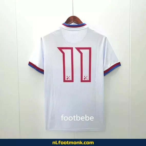 West Ham United 2023 Iron Maiden Wit Voetbalshirt – Officieel Voetbaltenue | Heren & Dames | Personaliseerbaar | Aanbieding