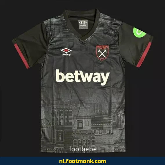 West Ham United Derde Tenue 2024-2025 Voetbalshirt – Officieel Voetbaltenue voor Supporters | Heren, Dames & Kinderen | Origineel, Personaliseerbaar & Aanbieding