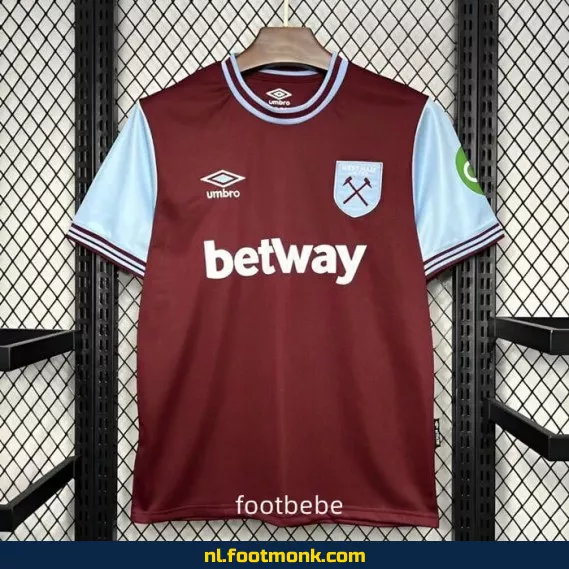 West Ham United Thuisshirt 2024-2025 – Officieel Voetbalshirt | Koop Nu Online