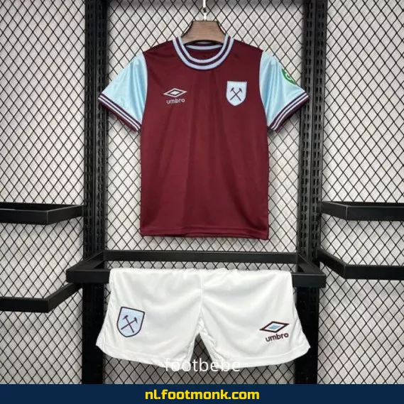 West Ham United Thuisshirt Kinderen 2024-2025 | Officieel Voetbalshirt | Voetbalshirt Kopen Online