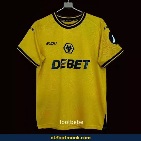 Wolverhampton Wanderers Thuisshirt 2024/2025 – Officieel Voetbalshirt | Dames & Heren | Met Bedrukking | Fanwear