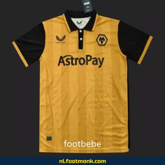 Wolverhampton Wanderers 2024 Geel Polo Voetbalshirt – Officieel Fanwear | Heren & Dames | Aanbieding
