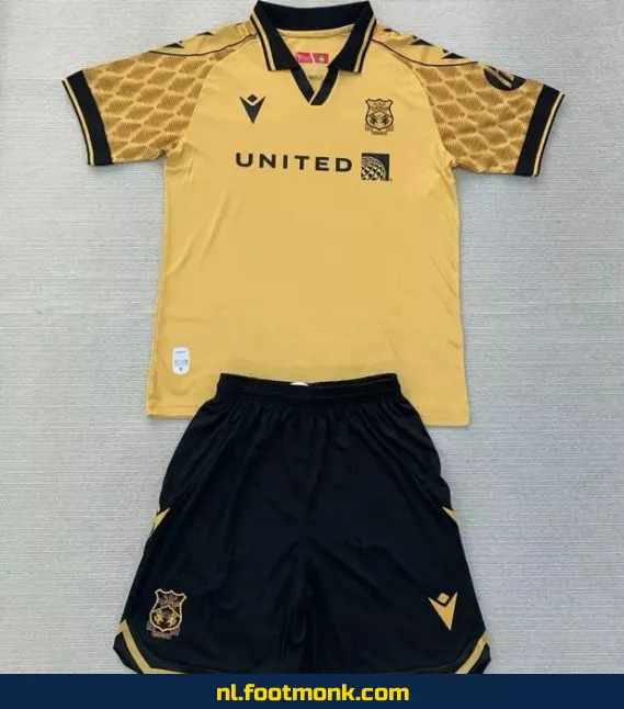 Wrexham Derde Voetbalshirt Kinderen 2024-2025 – Officieel Voetbalshirt, Personaliseerbaar | Voetbalshirts Kopen Online