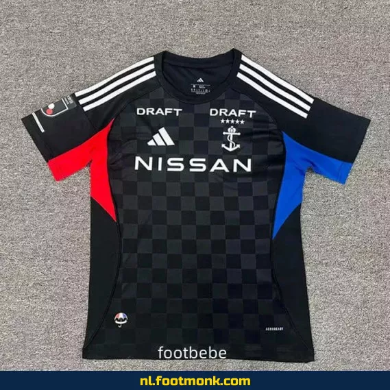 Yokohama F. Marinos voetbalshirt 2025-2026 - Zwarte supporter shirt - Officieel voetbalshirt